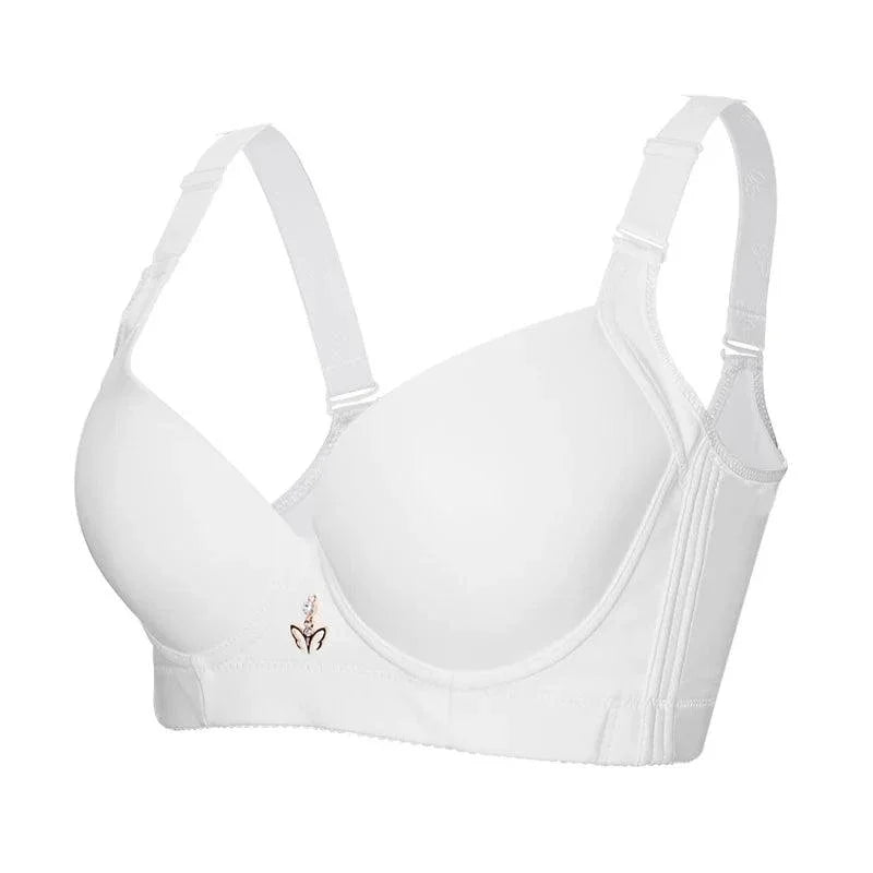 Biustonosz plus size z ozdobnym elementem