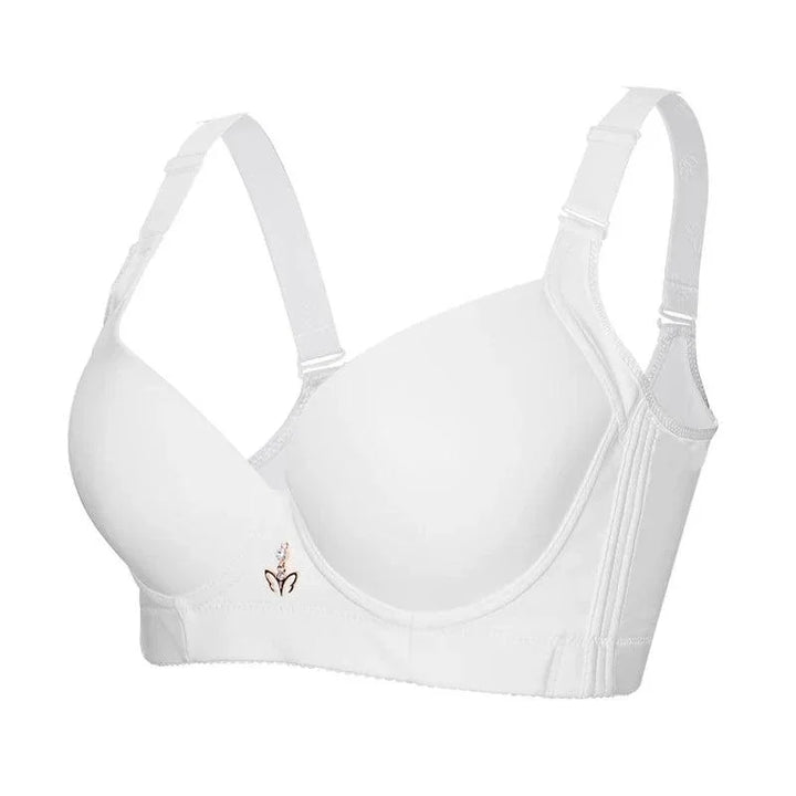 Biustonosz plus size z ozdobnym elementem