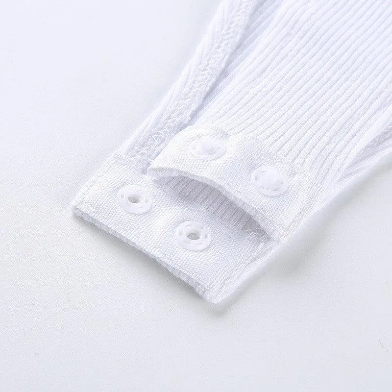 Body na ramiączkach z prążkowanego materiału