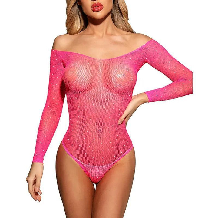 Bodystocking z diamencikami