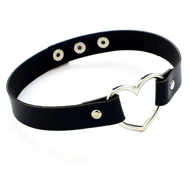 Choker serduszko