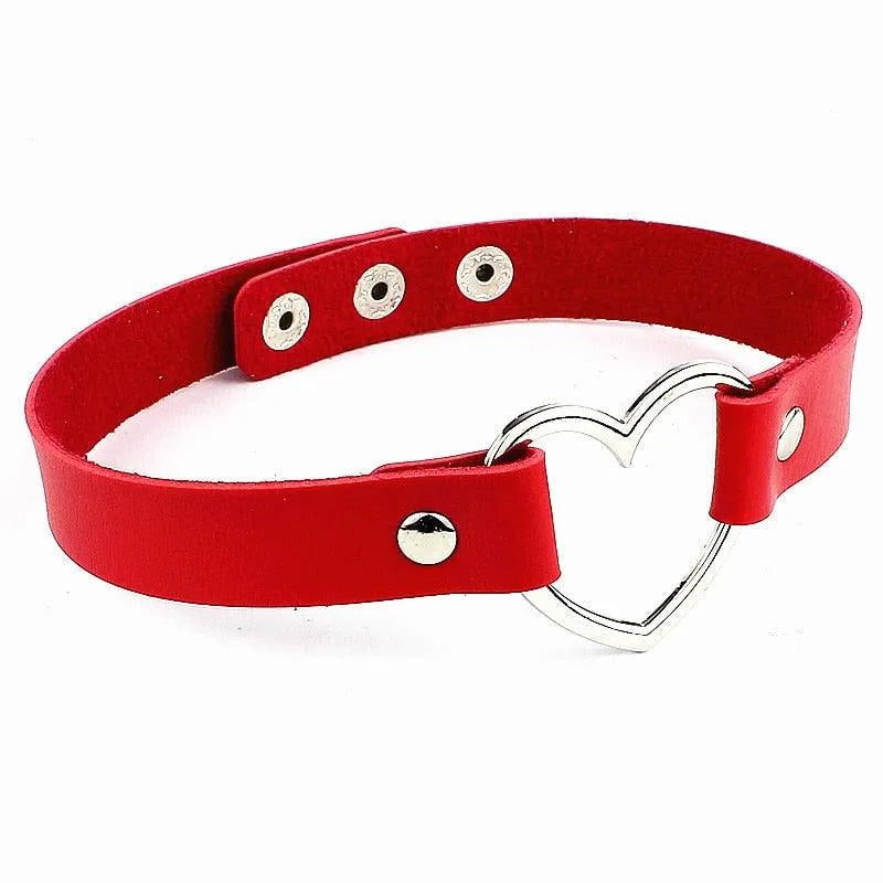 Choker serduszko