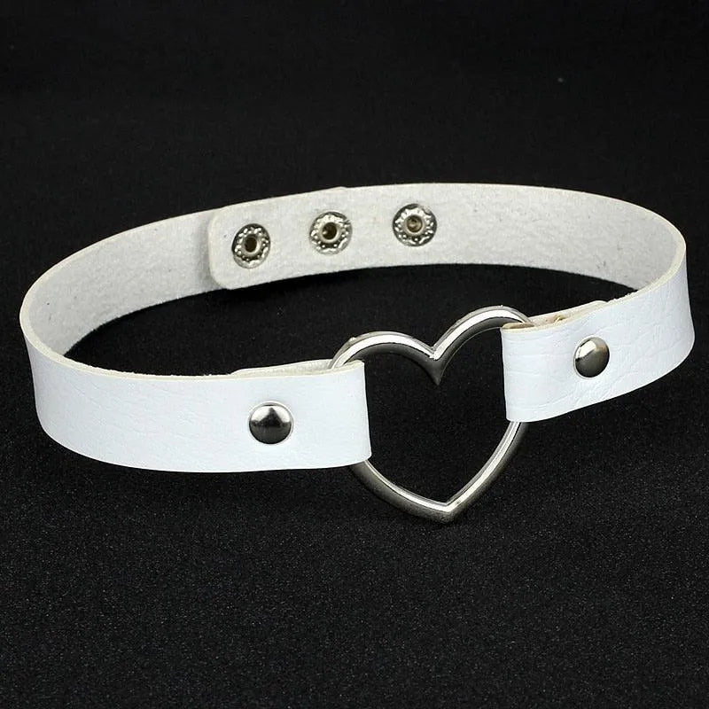 Choker serduszko