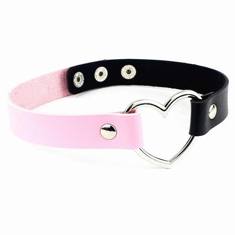 Choker serduszko