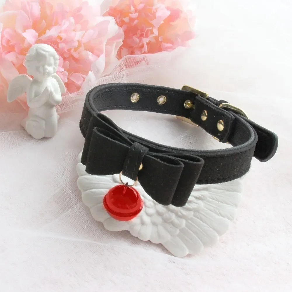 Choker z dzwonkiem