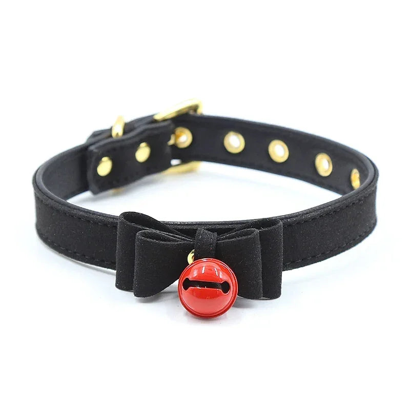 Choker z dzwonkiem