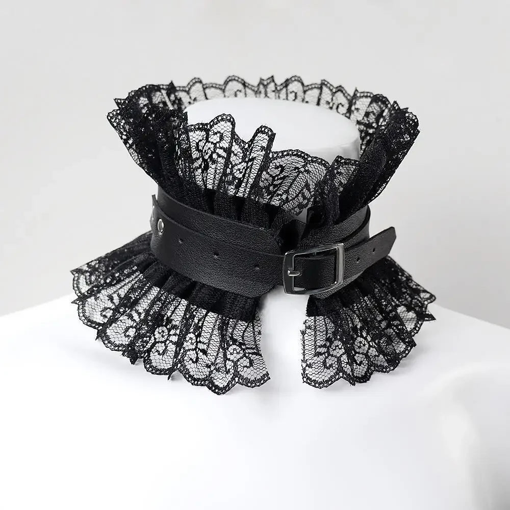 Choker z kołnierzem