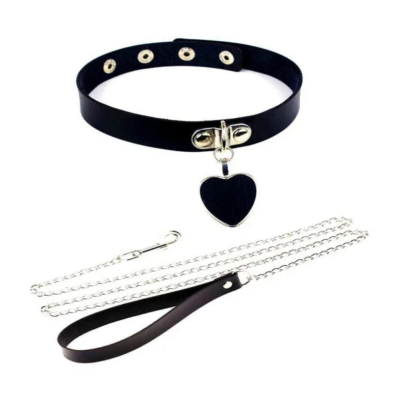 Choker z łańcuszkiem
