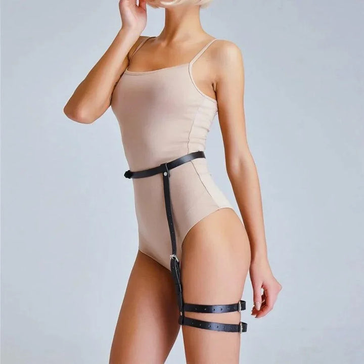 Harness - skórzana podwiązka