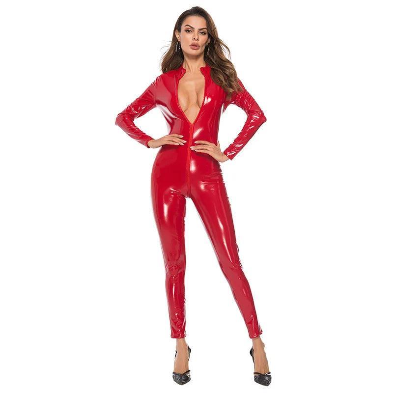Lateksowe bodystocking