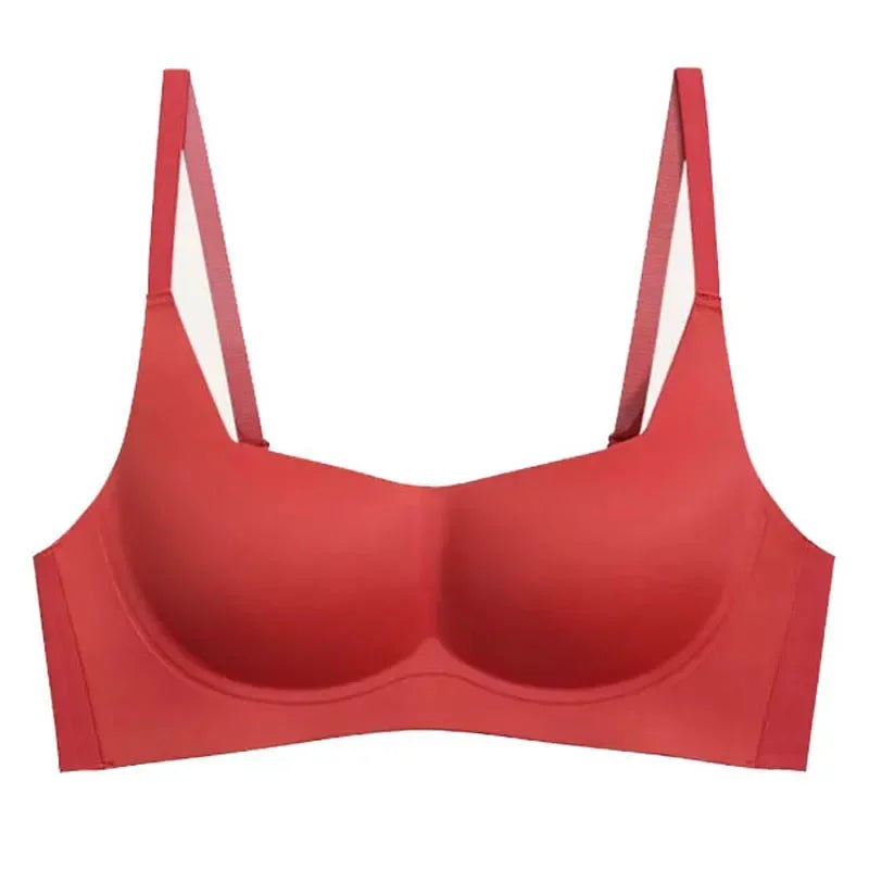 Miękki biustonosz bezszwowy z push-up