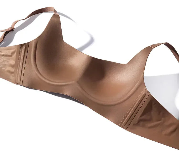 Miękki biustonosz bezszwowy z push-up