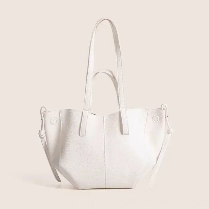 Skórzana mała torba shopper